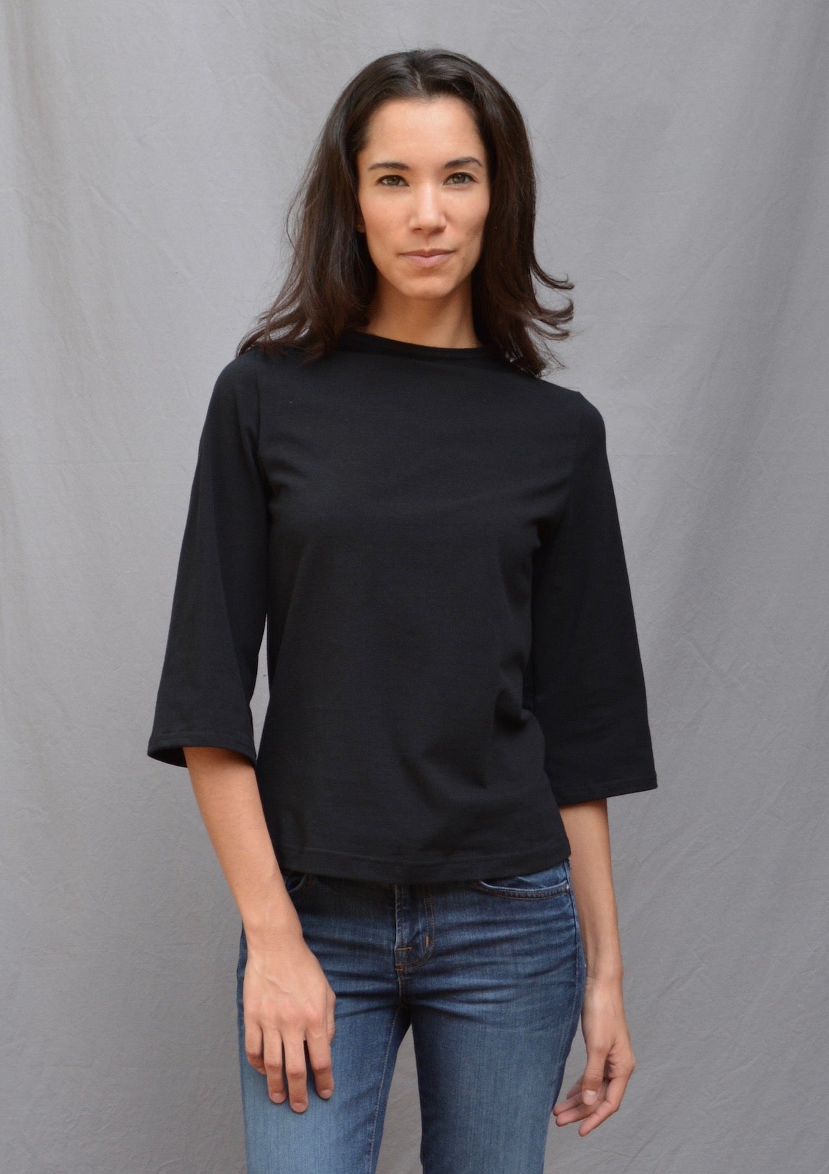 Opal Top, Fluted Sleeve