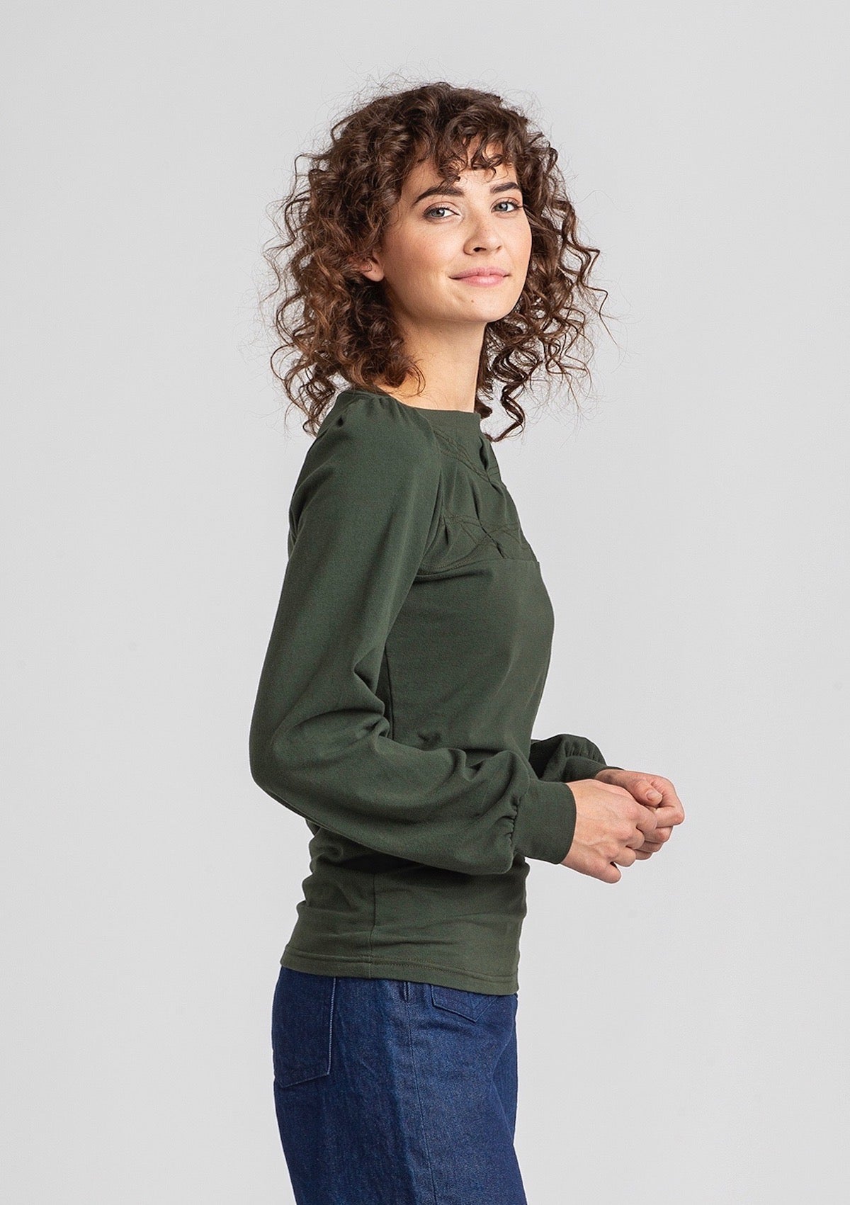 Folded Top Long Sleeve