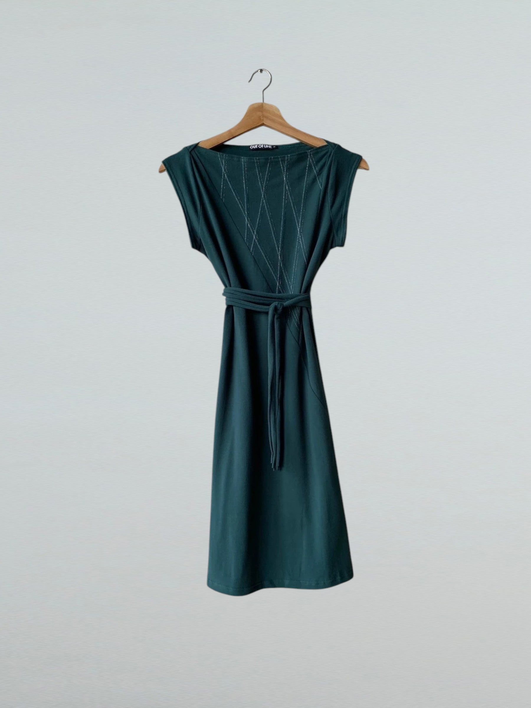 Large, Triangle Dress, Forest