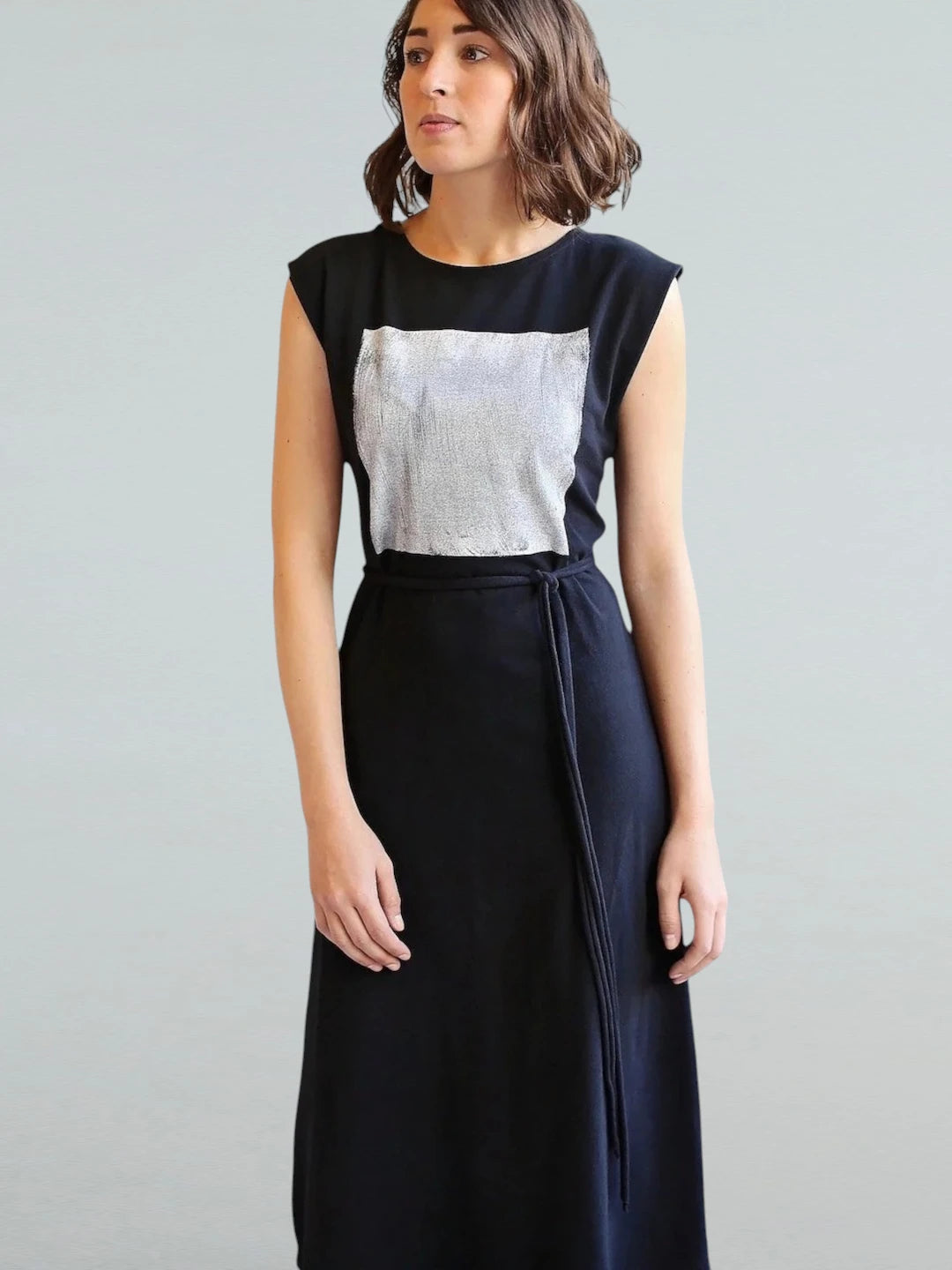 white christmas dresses Garment Kit - Simple Jersey Knit Dress Sizes: L - XXL / Calf Length - 3/4 Length or Long Sleeve / Phoenix main image 0