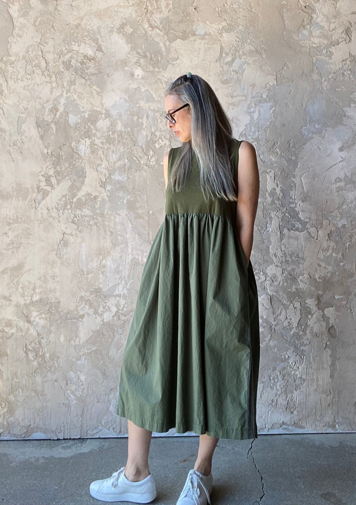 Clea Dress, Green