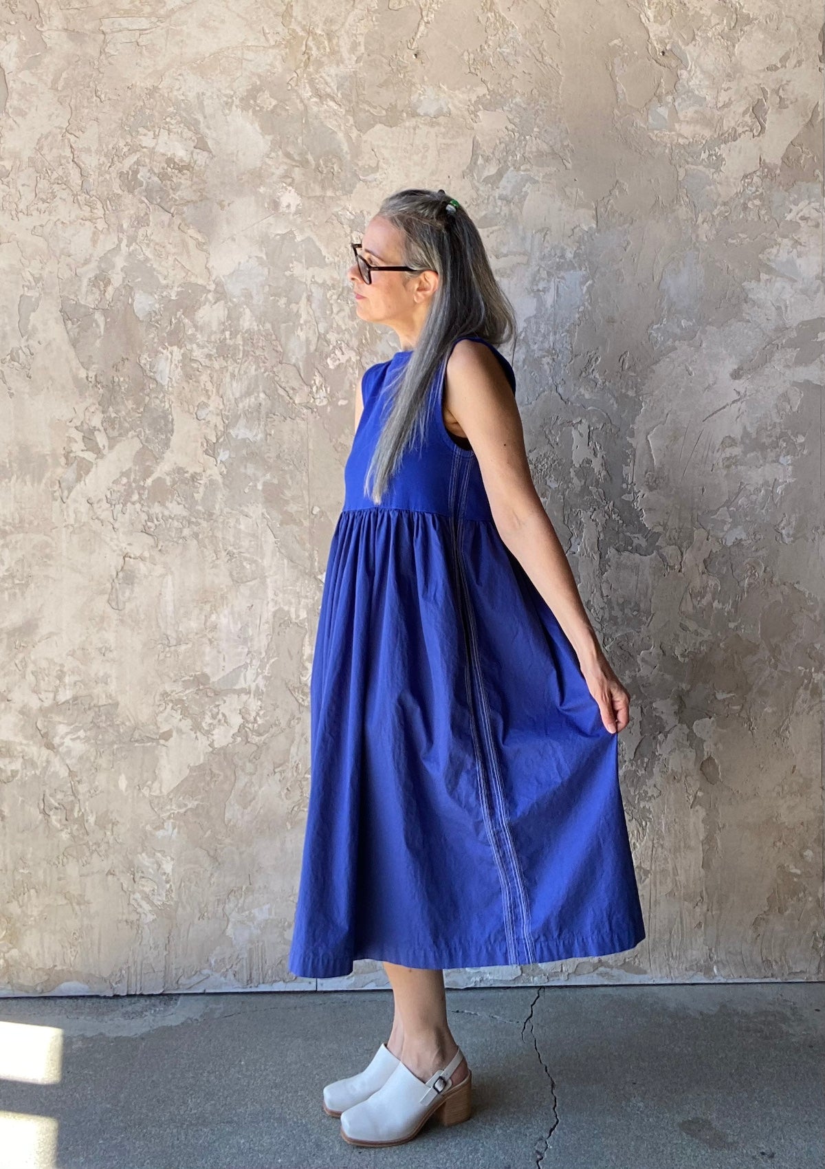 Clea Dress, Blue