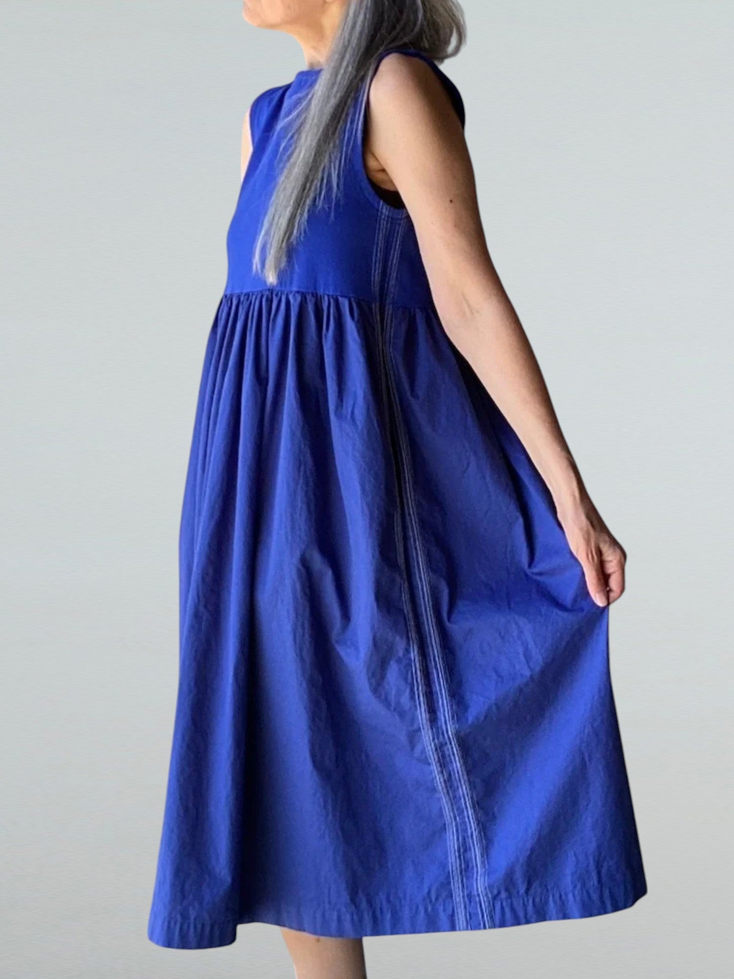 Clea Dress, Blue