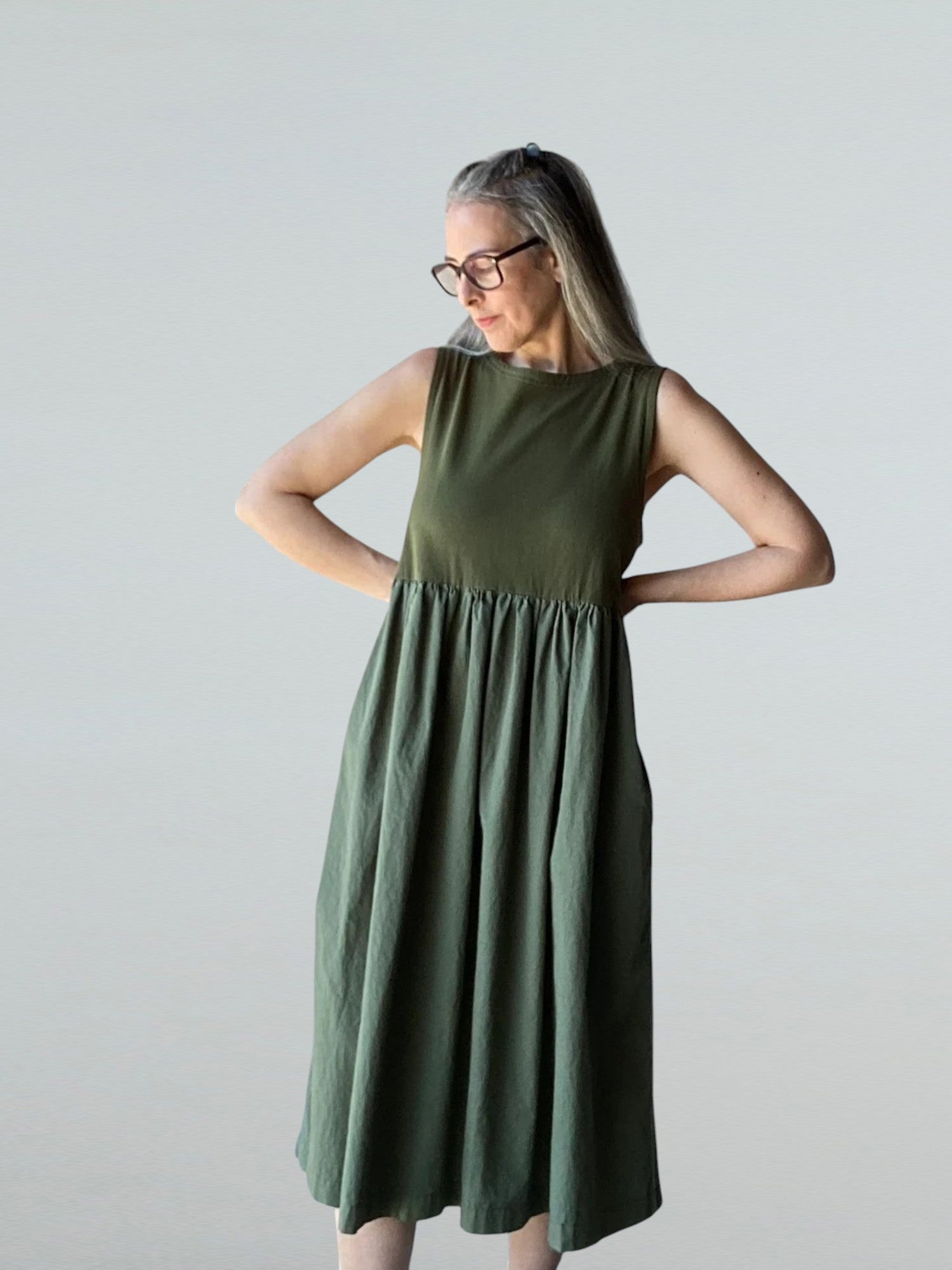 Clea Dress, Green