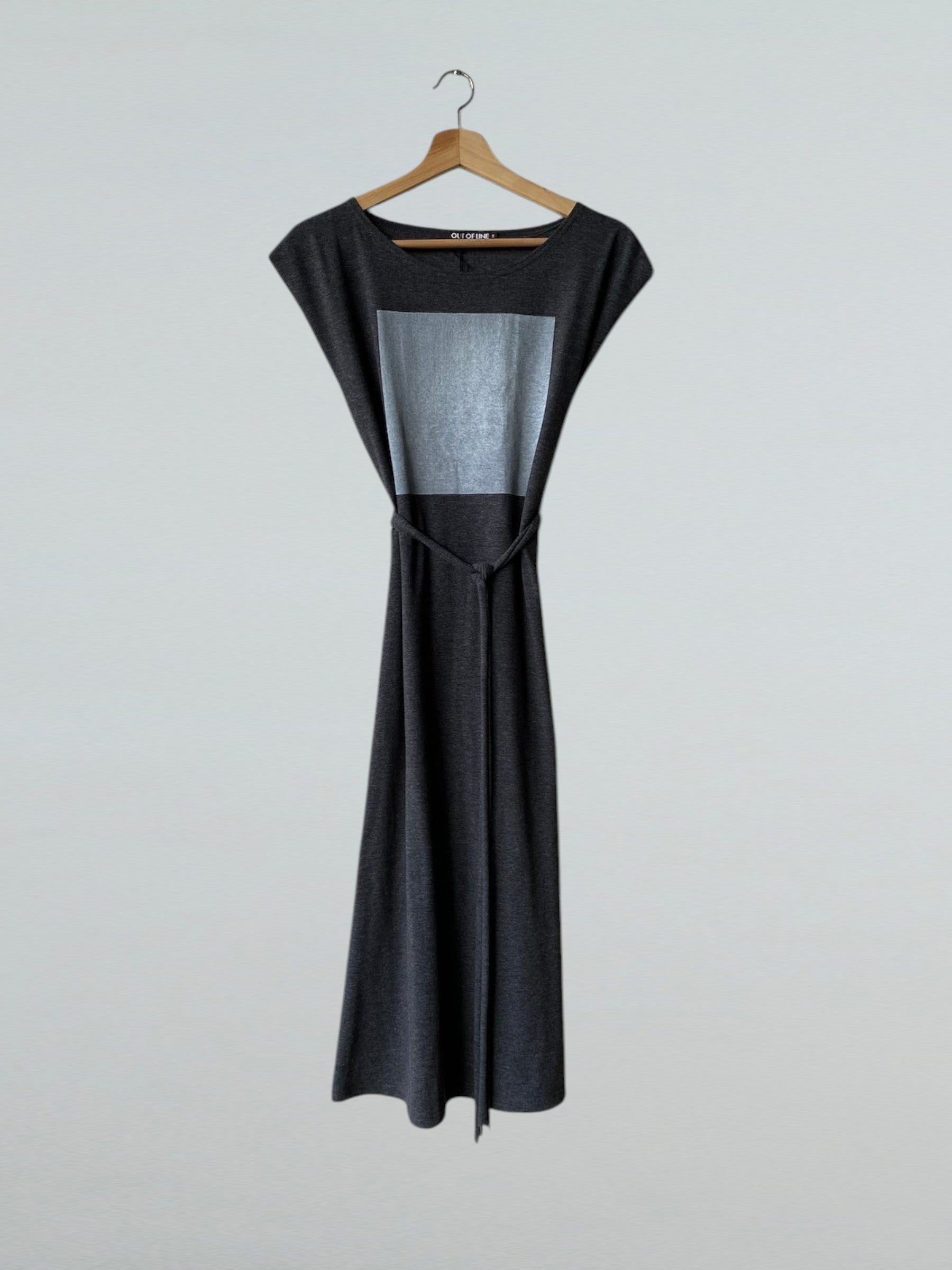 Medium, Square Dress, Heather Charcoal