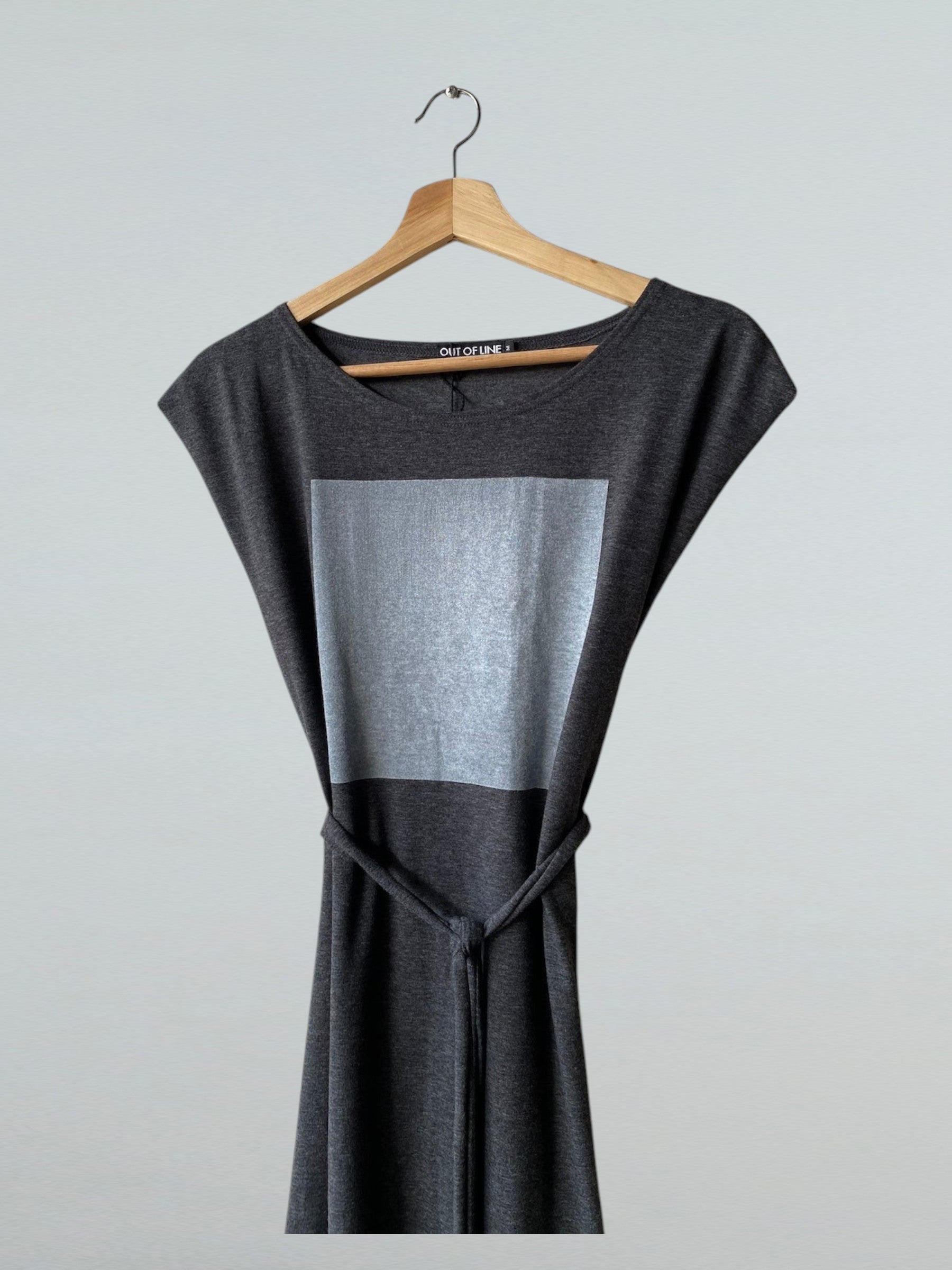 Medium, Square Dress, Heather Charcoal