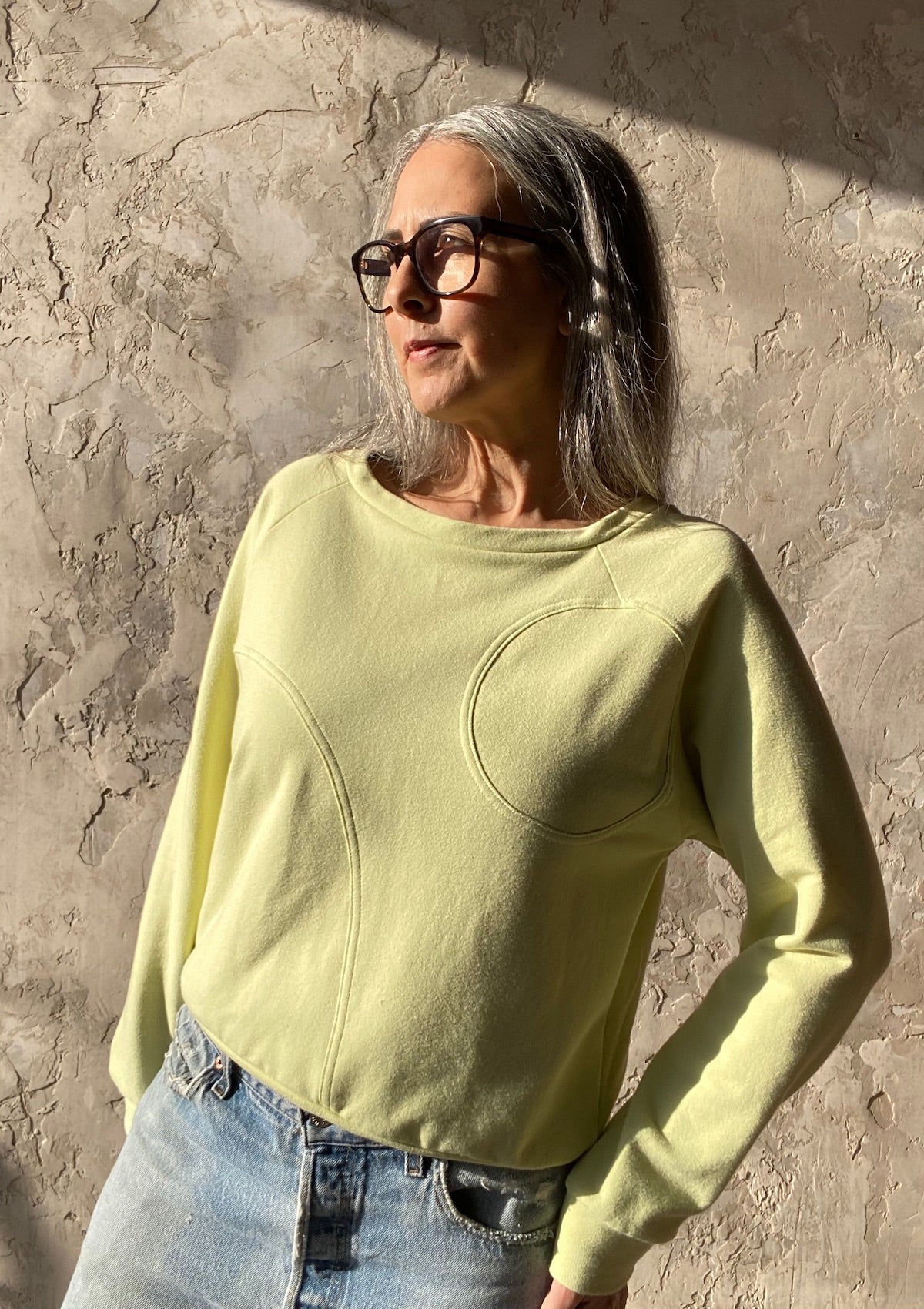 Landscape Pullover, Citron