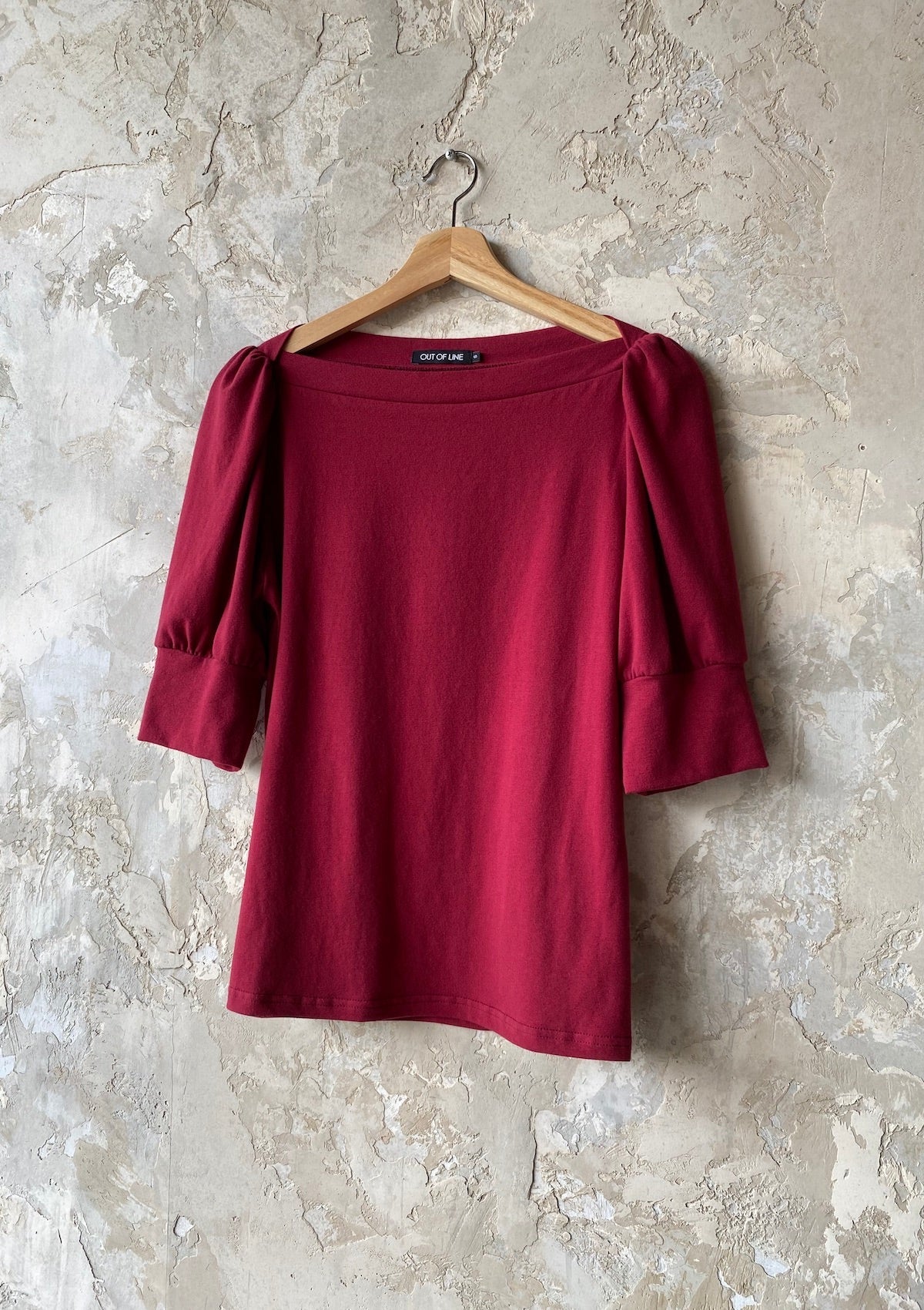 Large, Envelope Top, Claret